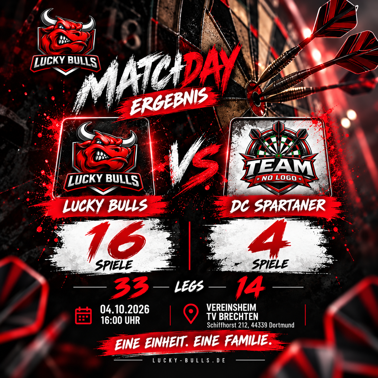 KLARER HEIMSIEG FÜR DIE LUCKY BULLS! 🔥🐂